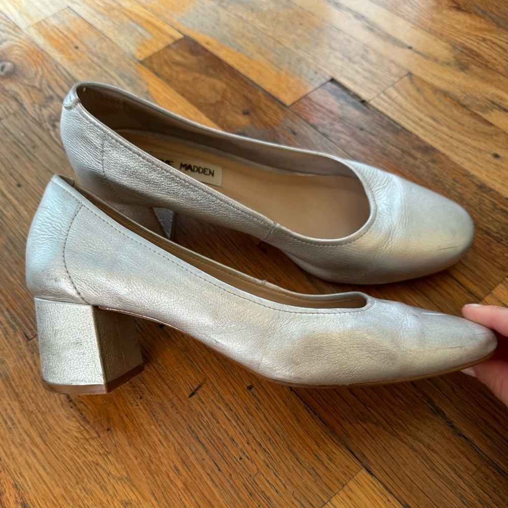 Steve Madden Silver Women's Shoes